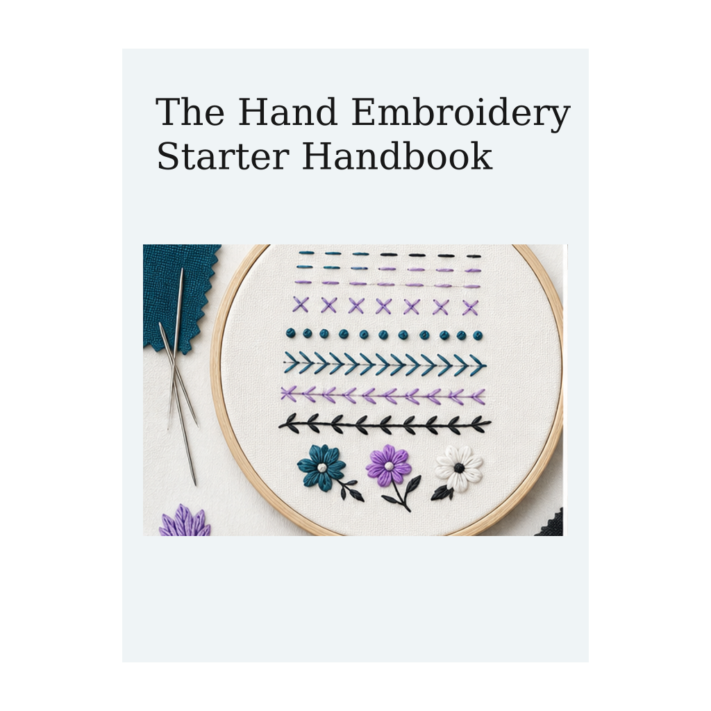 The Hand Embroidery Starter Handbook