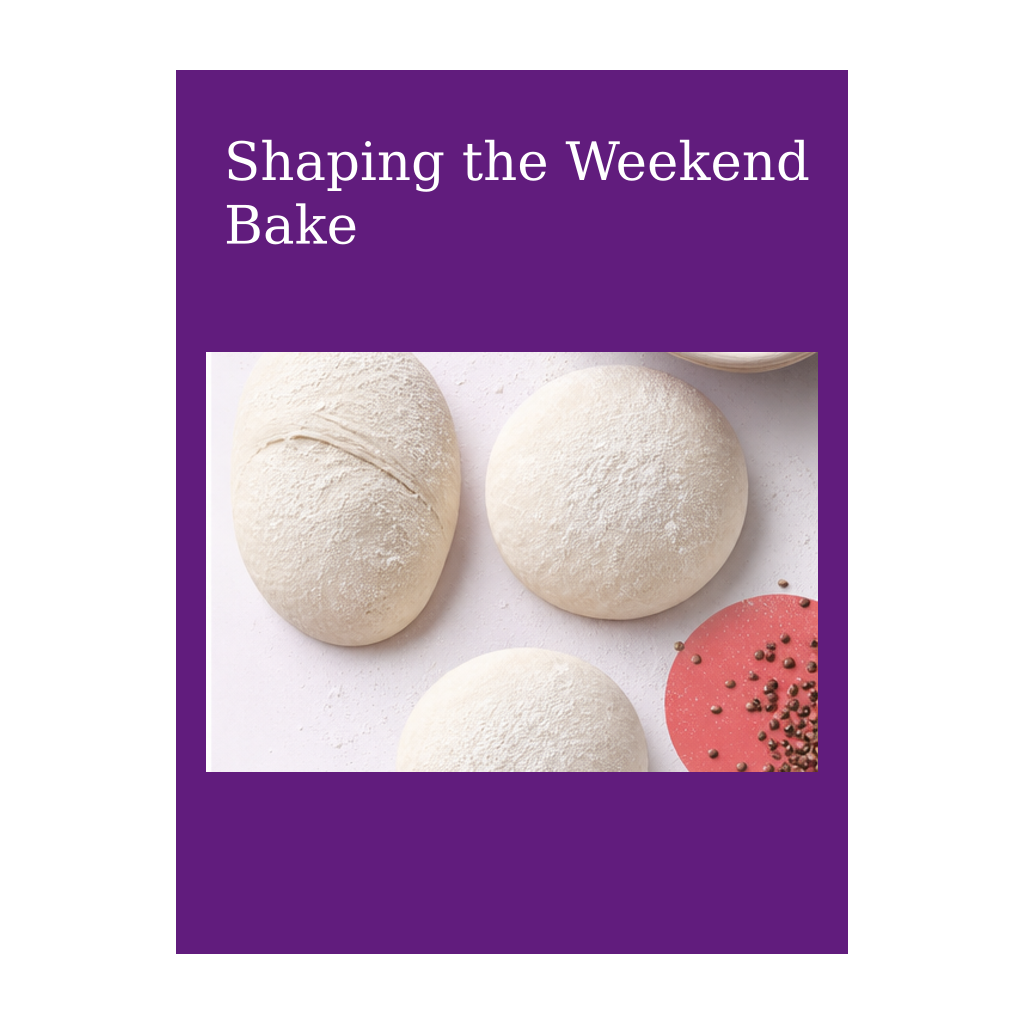 Shaping the Weekend Bake ebook cover