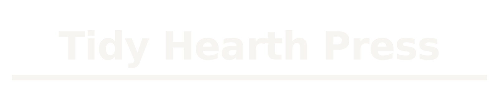 Tidy Hearth Press